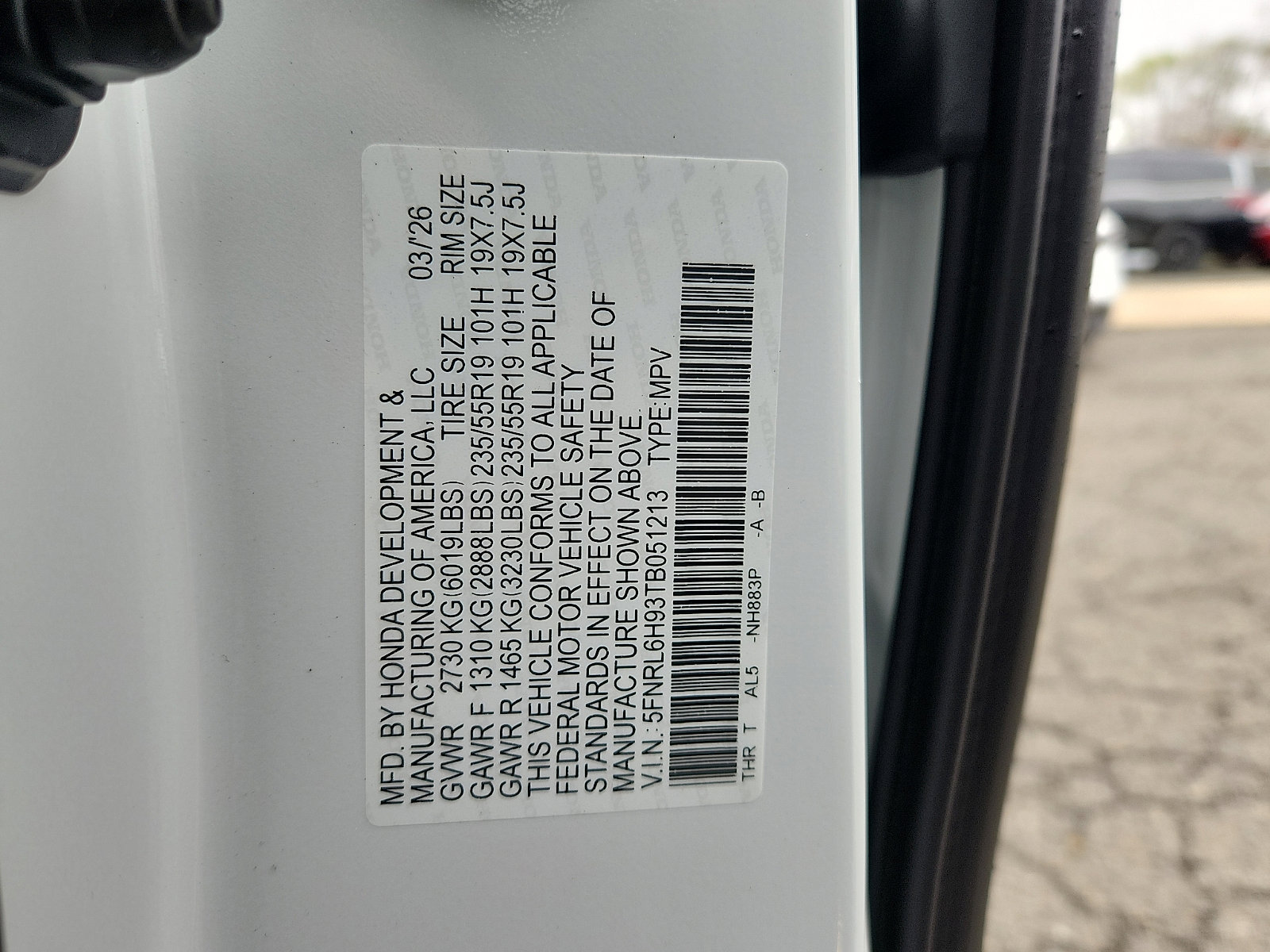 New 2026 Honda Odyssey Elite image 15