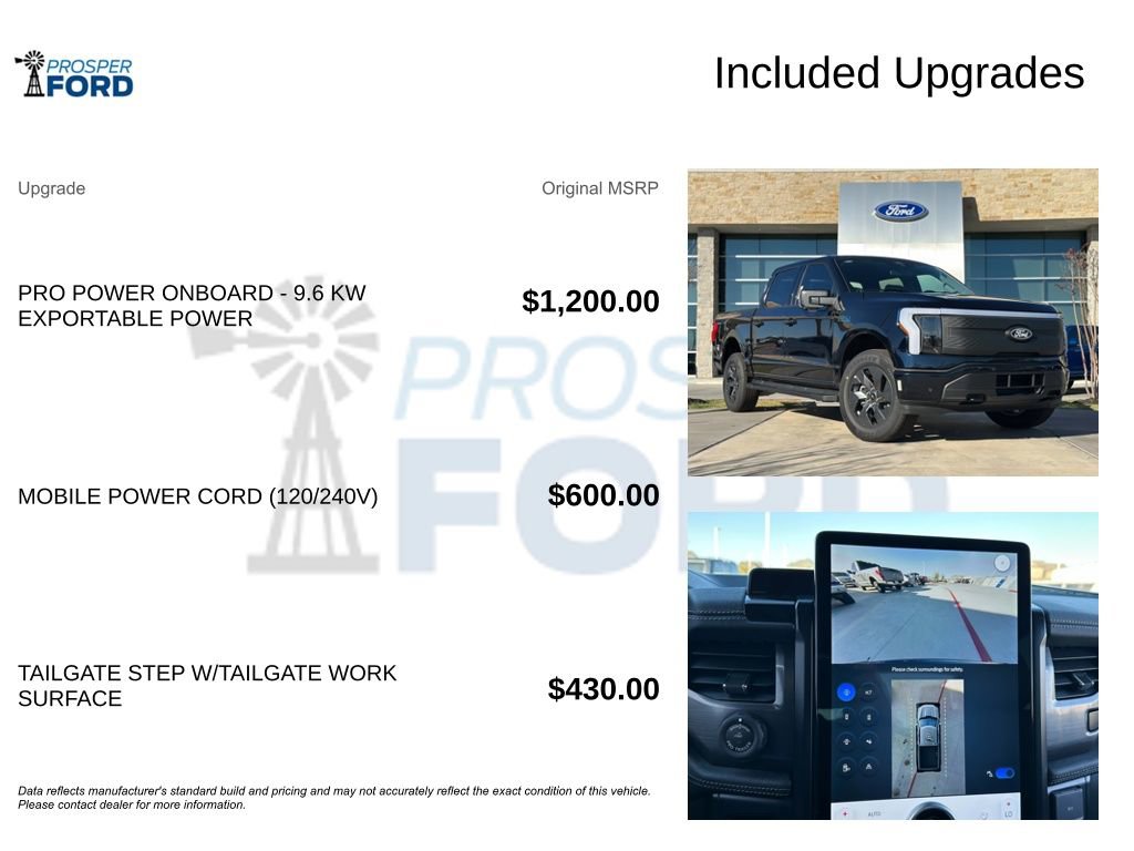 New 2025 Ford F150 Lightning Flash image 42