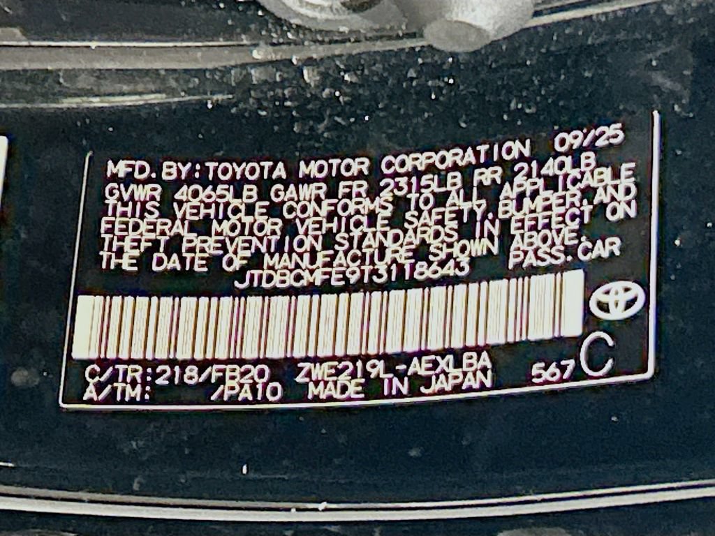 Used 2026 Toyota Corolla LE FWD image 28