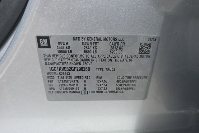 Used 2016 Chevrolet Silverado 2500 LT w/ LT Convenience Package AWD/4WD image 34