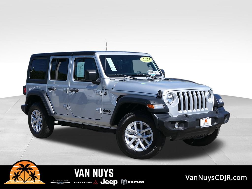 Used 2023 Jeep Wrangler Unlimited Sport AWD/4WD image 1