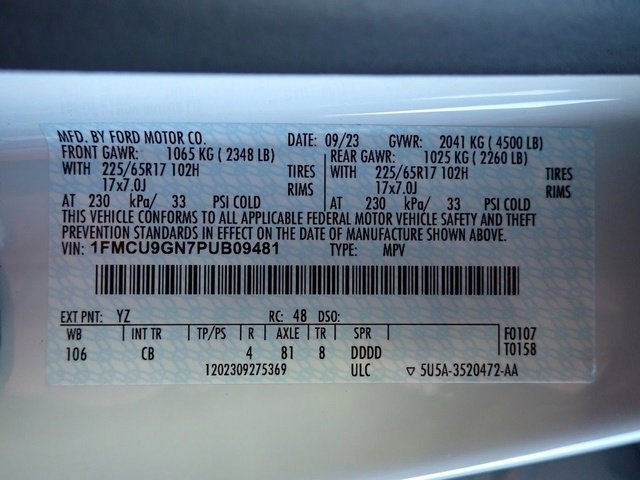 Used 2023 Ford Escape Active w/ Tech Pack #2 image 21