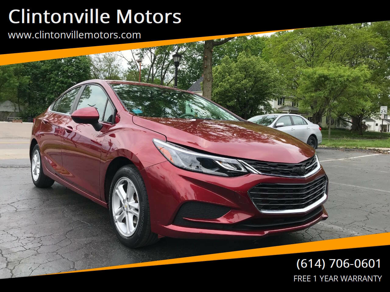 Used 2017 Chevrolet Cruze LT w/ Convenience Package FWD image 1