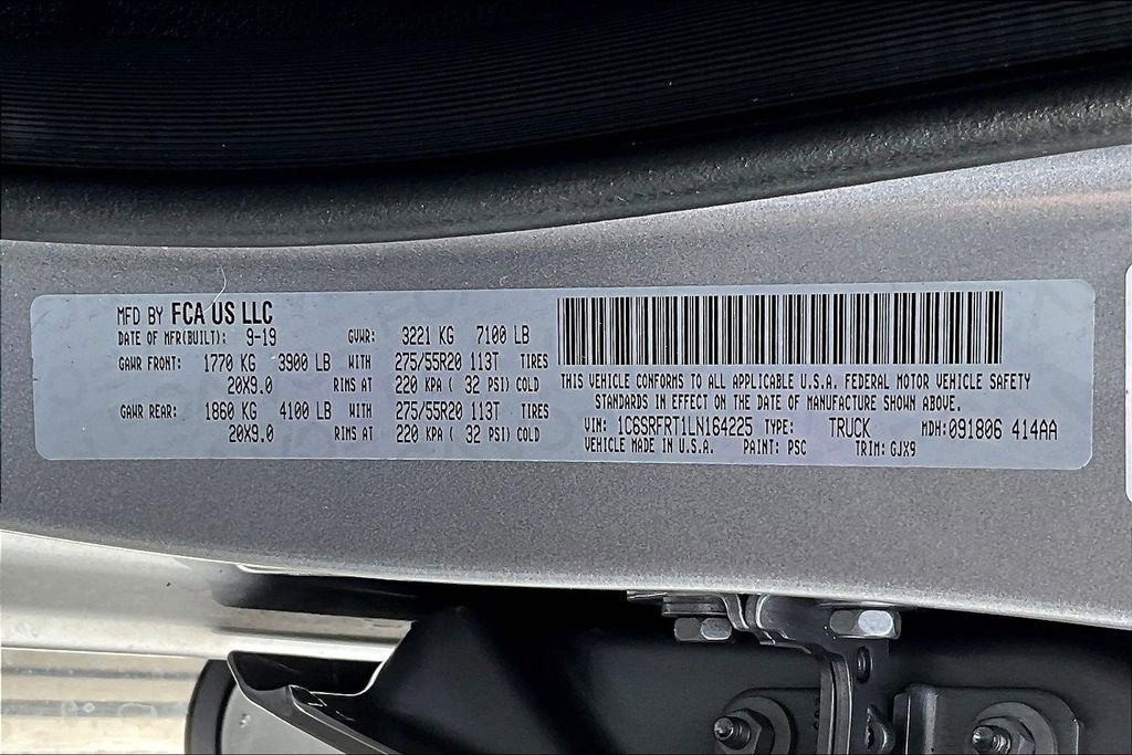 Used 2020 RAM 1500 Laramie w/ Sport Appearance Package image 21