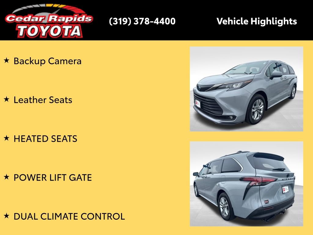 Certified 2022 Toyota Sienna XLE Woodland Edition AWD/4WD image 16