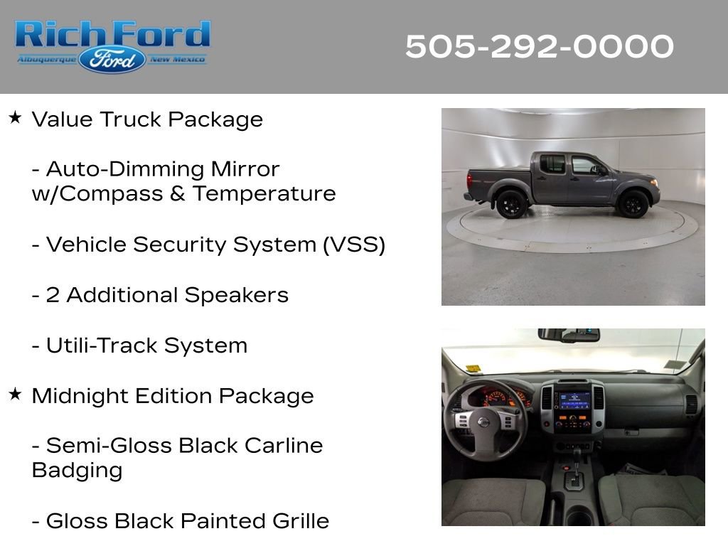 Used 2021 Nissan Frontier SV w/ Midnight Edition Floor Mats image 22