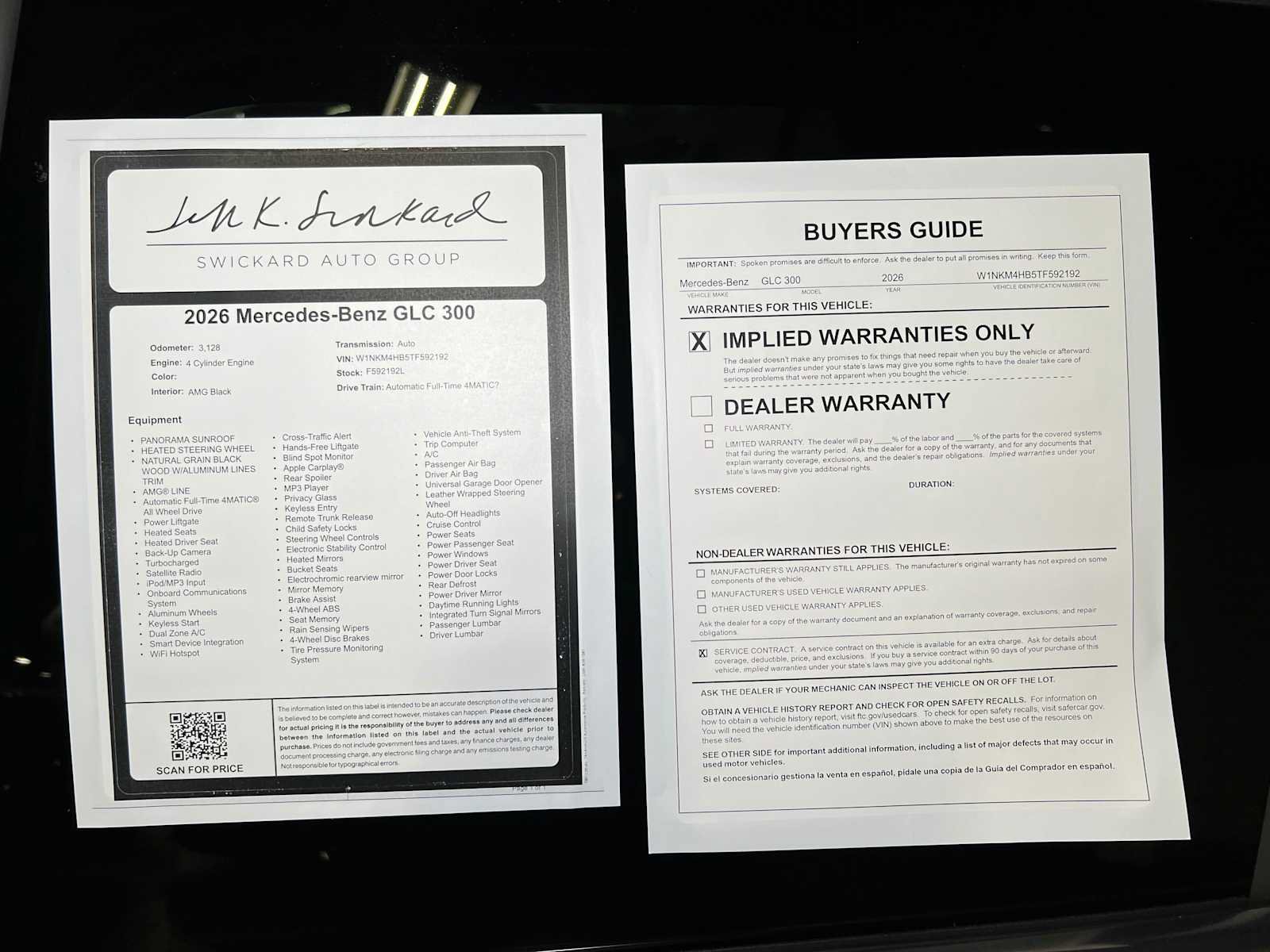 Certified 2026 Mercedes-Benz GLC 300 4MATIC image 46