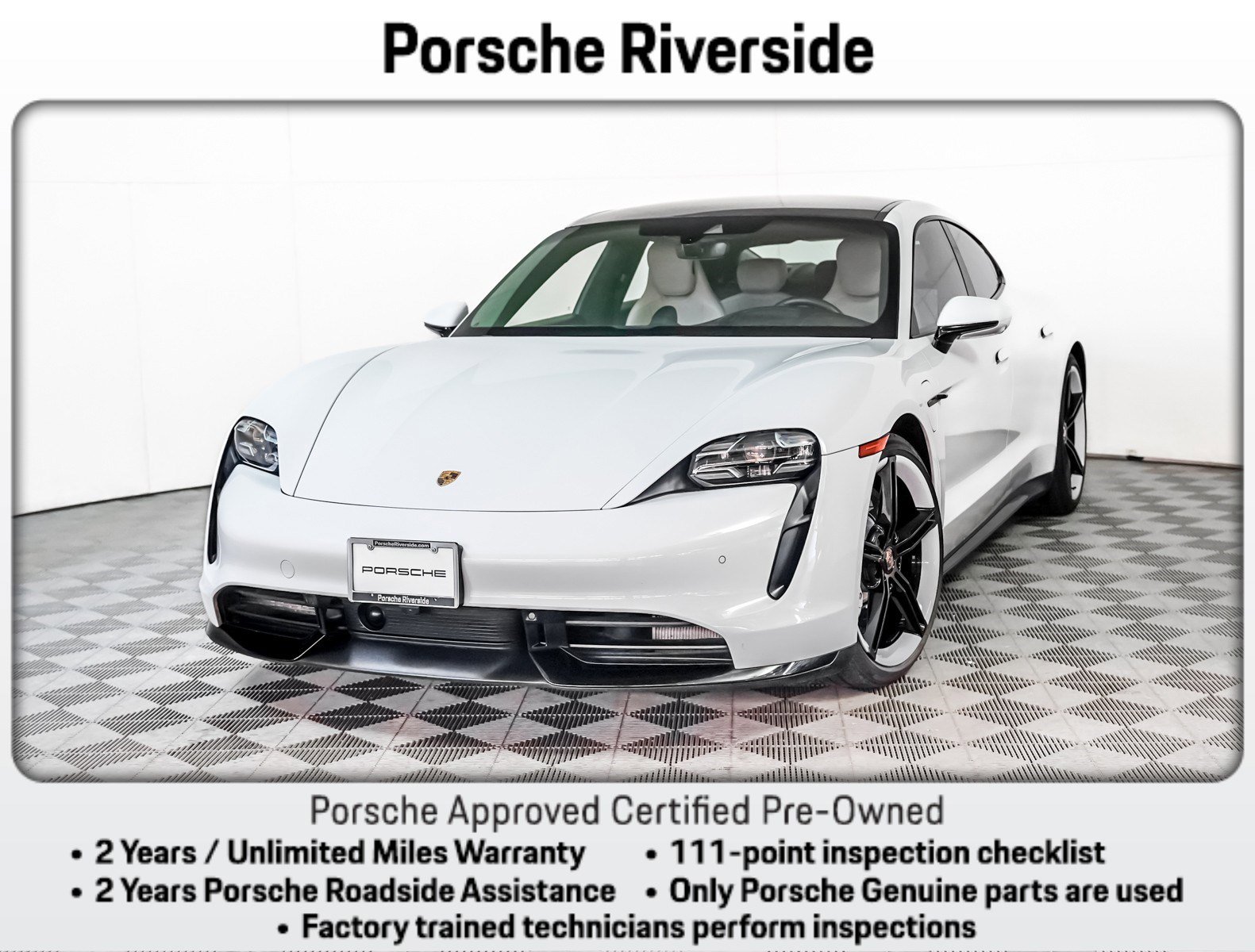 Certified 2021 Porsche Taycan Turbo