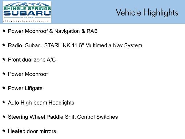Used 2023 Subaru Outback Wilderness image 47