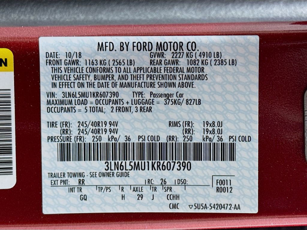 Used 2019 Lincoln MKZ Reserve w/ Luxury Package image 35