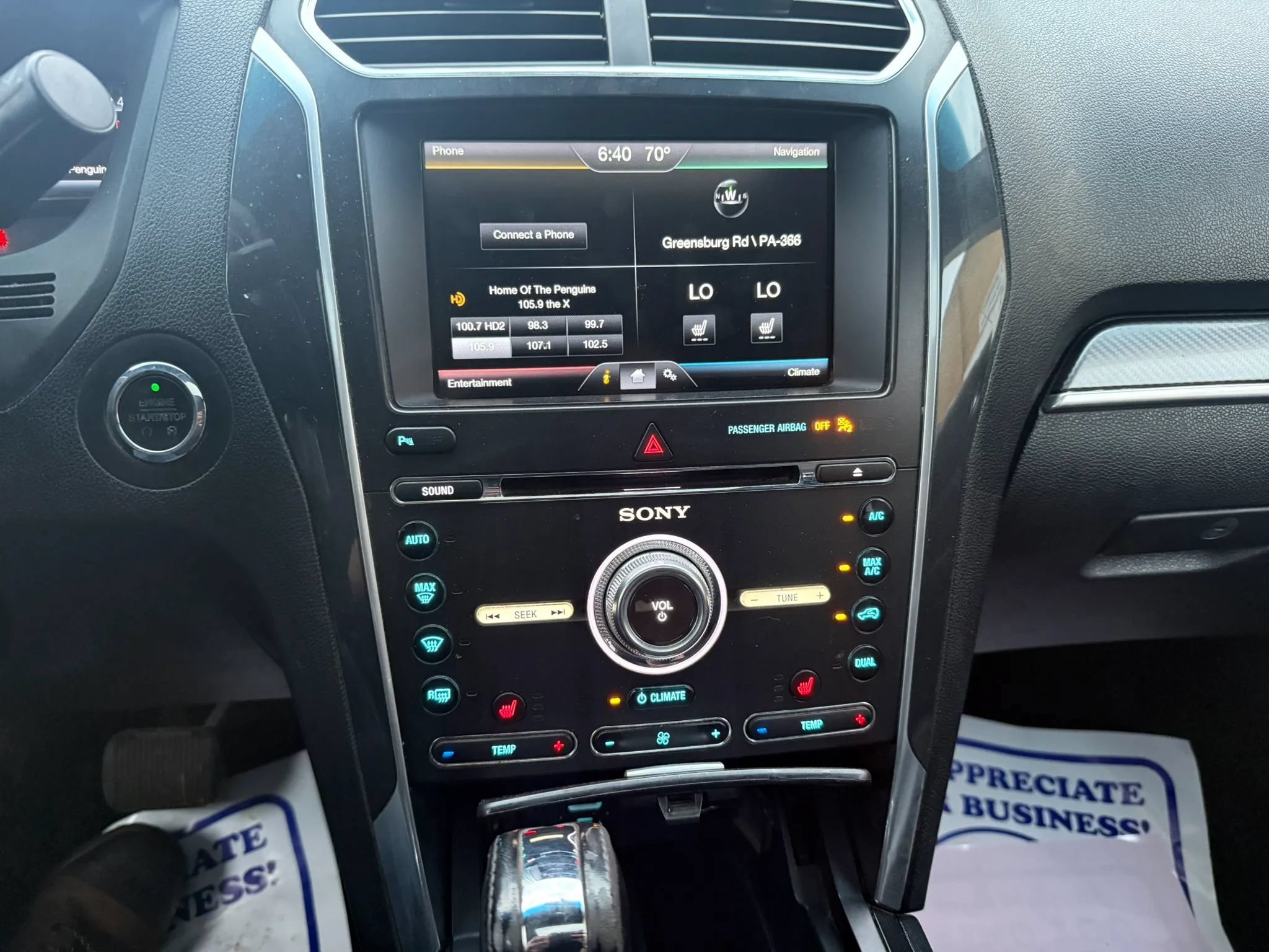 Used 2016 Ford Explorer Sport AWD/4WD image 10