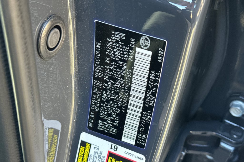 Used 2026 Toyota Camry LE FWD image 26