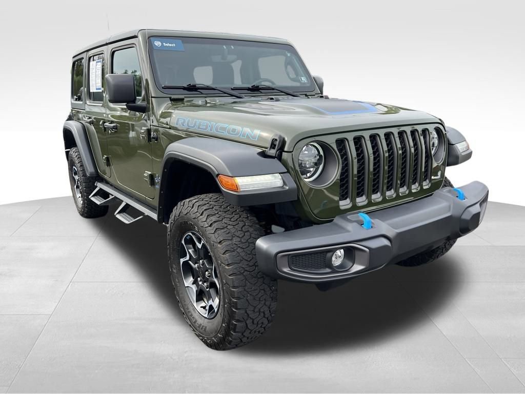 Used 2023 Jeep Wrangler Unlimited Rubicon 4xe image 1