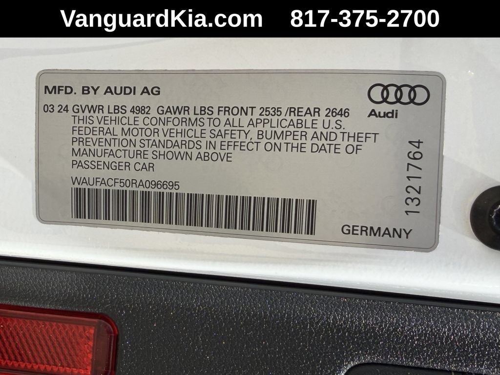 Used 2024 Audi A5 2.0T Premium Plus AWD/4WD image 38