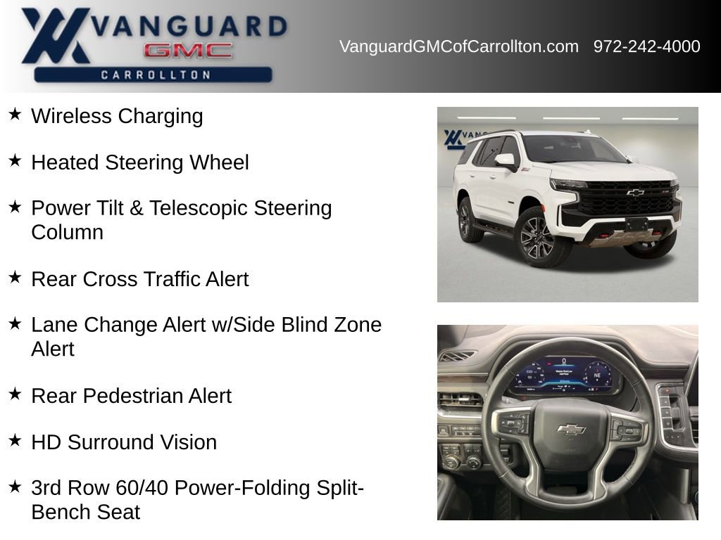 Used 2024 Chevrolet Tahoe Z71 w/ Z71 Off-Road Package image 30