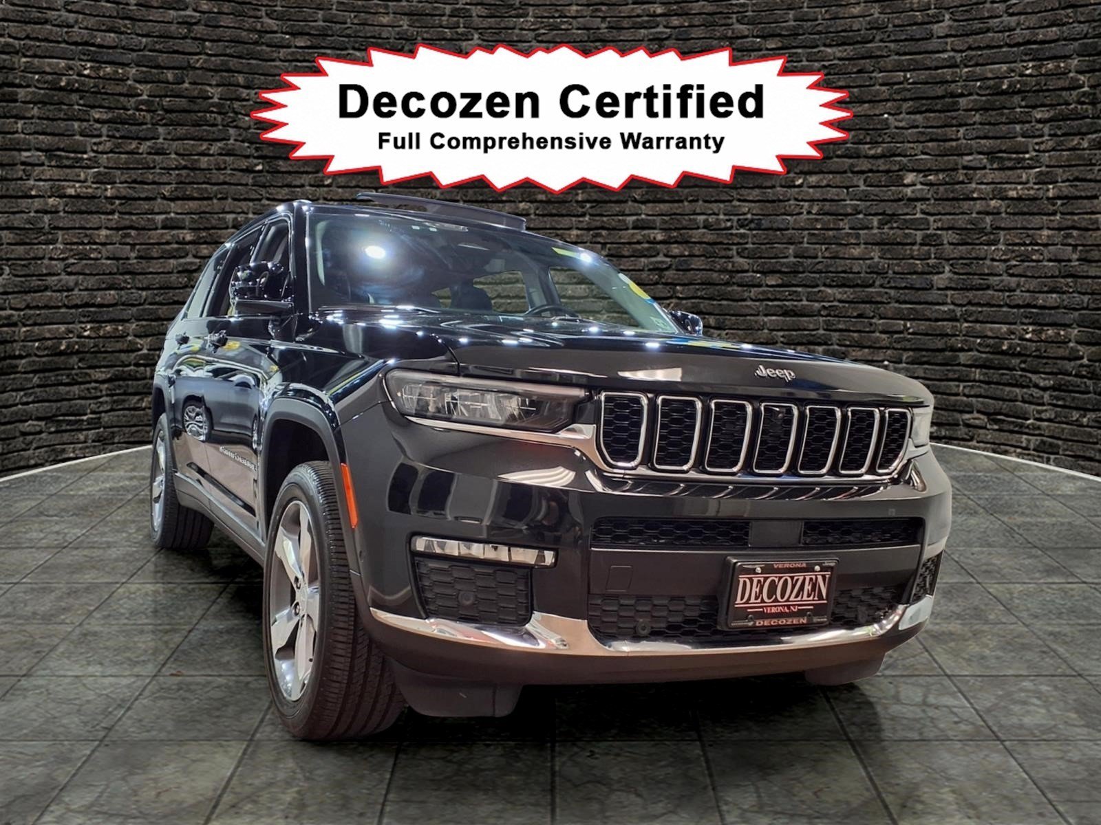 Certified 2021 Jeep Grand Cherokee L Limited w/ Luxury Tech Group II