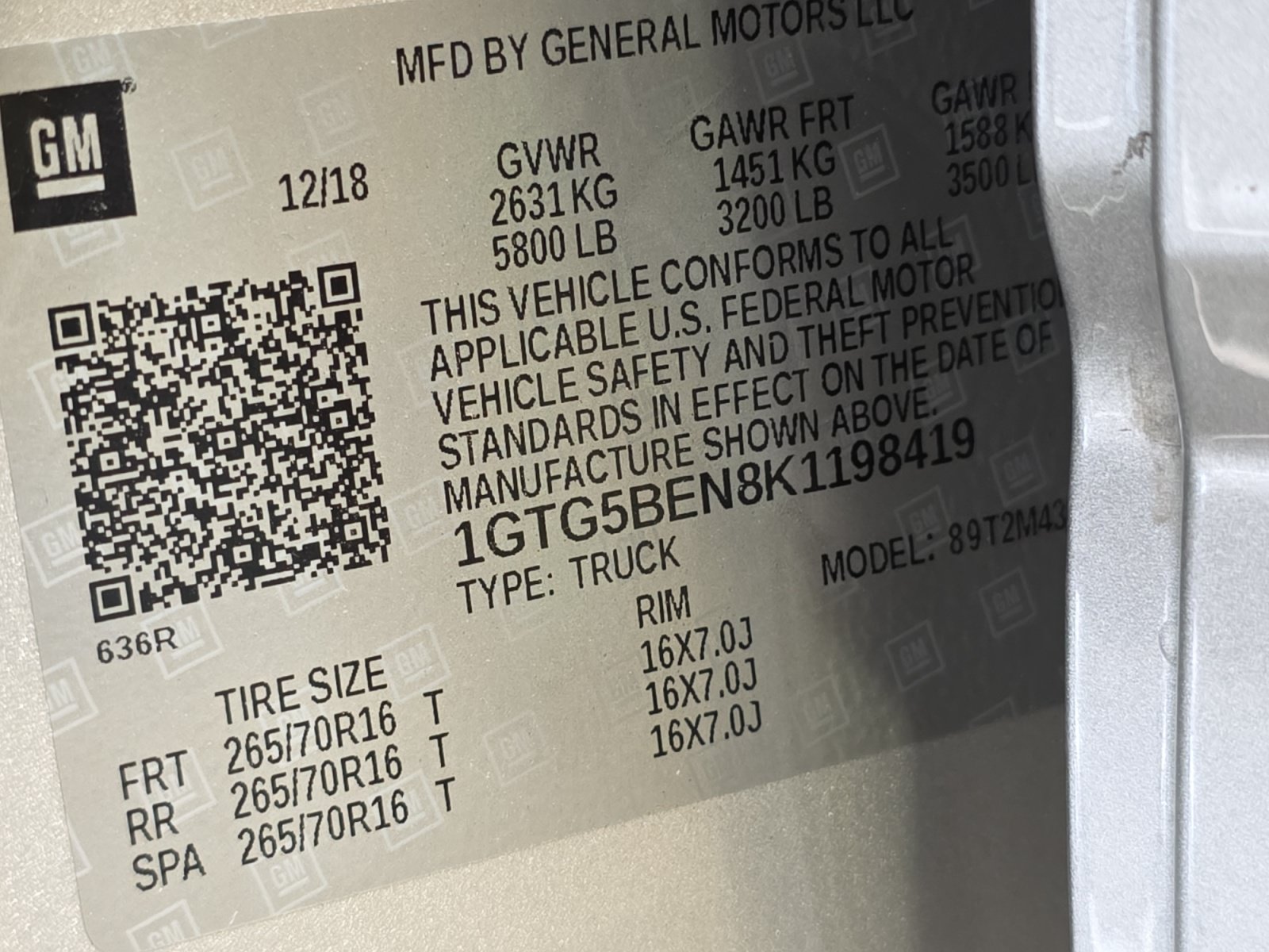 Used 2019 GMC Canyon 2WD Crew Cab w/ Convenience Package image 34