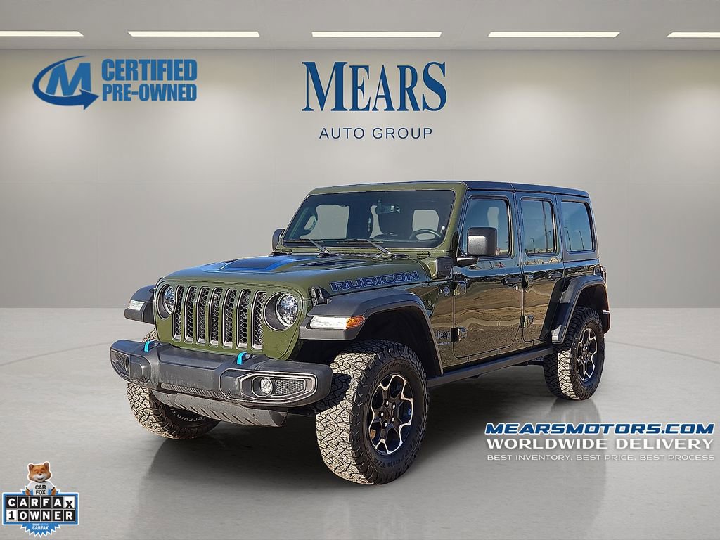 Used 2023 Jeep Wrangler Unlimited Rubicon 4xe image 1