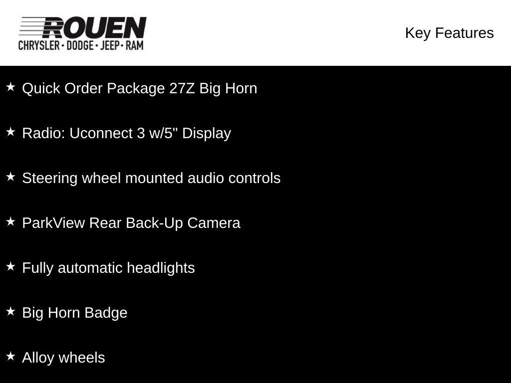Used 2024 RAM 1500 Big Horn AWD/4WD image 3
