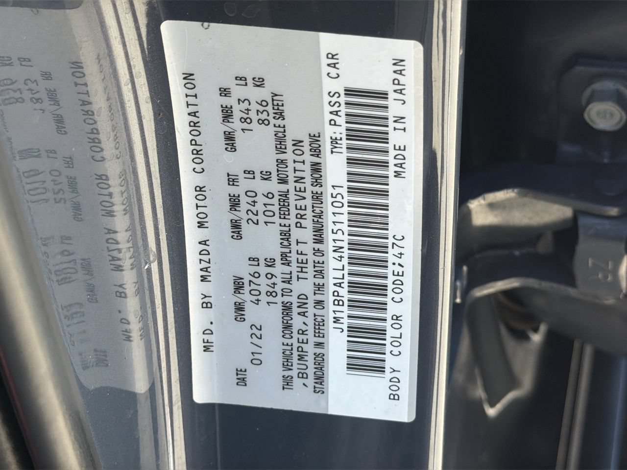 Used 2022 MAZDA MAZDA3 s FWD image 35