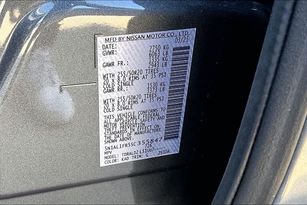 Certified 2025 INFINITI QX60 Luxe image 46