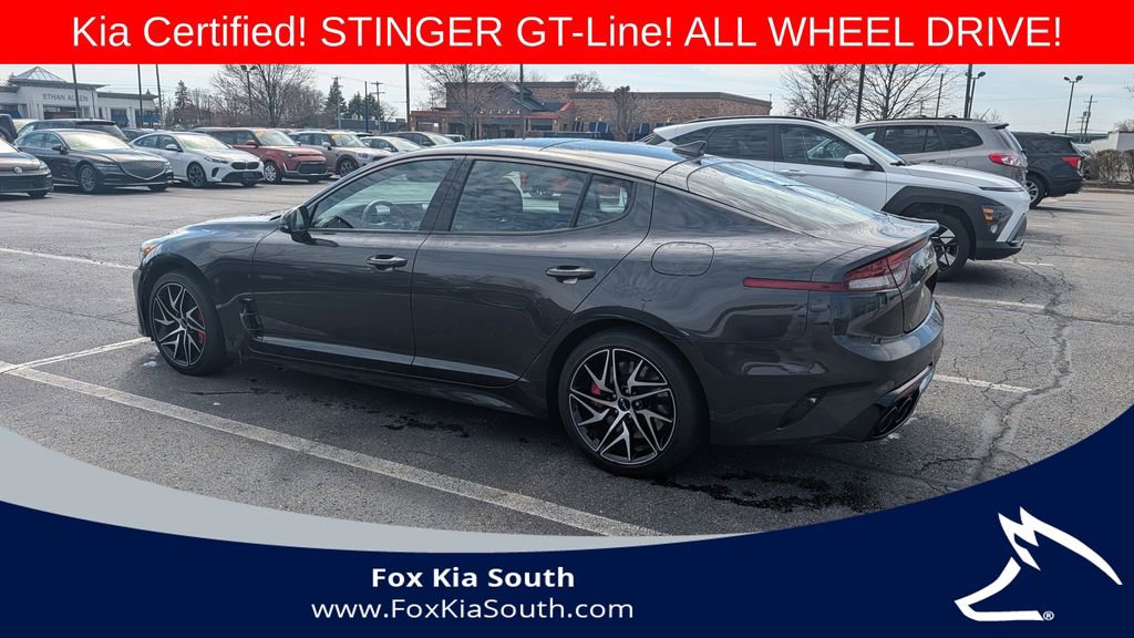 Certified 2023 Kia Stinger GT-Line w/ Sun & Sound Package image 2
