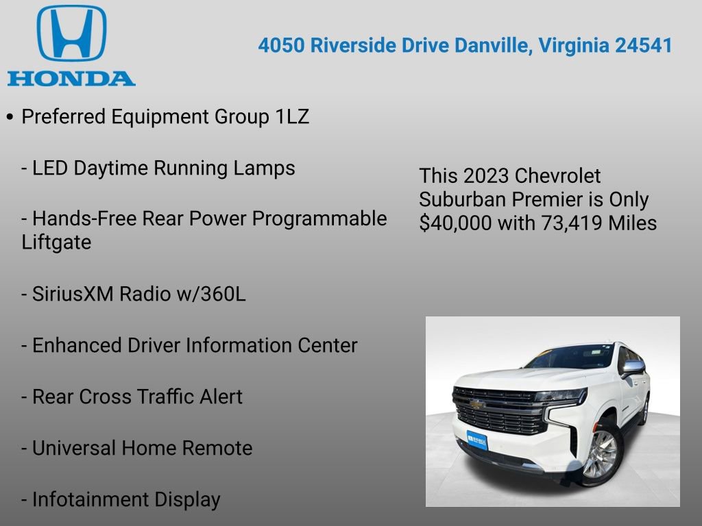 Used 2023 Chevrolet Suburban Premier image 22