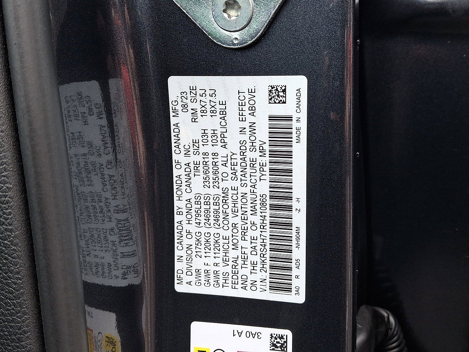 Certified 2024 Honda CR-V EX-L image 20