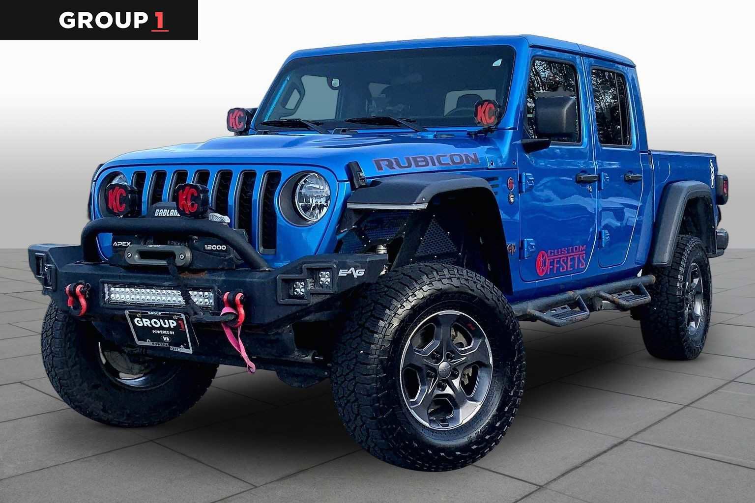 Used 2021 Jeep Gladiator Rubicon w/ Cold Weather Group AWD/4WD image 1