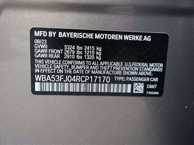 Used 2024 BMW 530i xDrive w/ Premium Package AWD/4WD image 30
