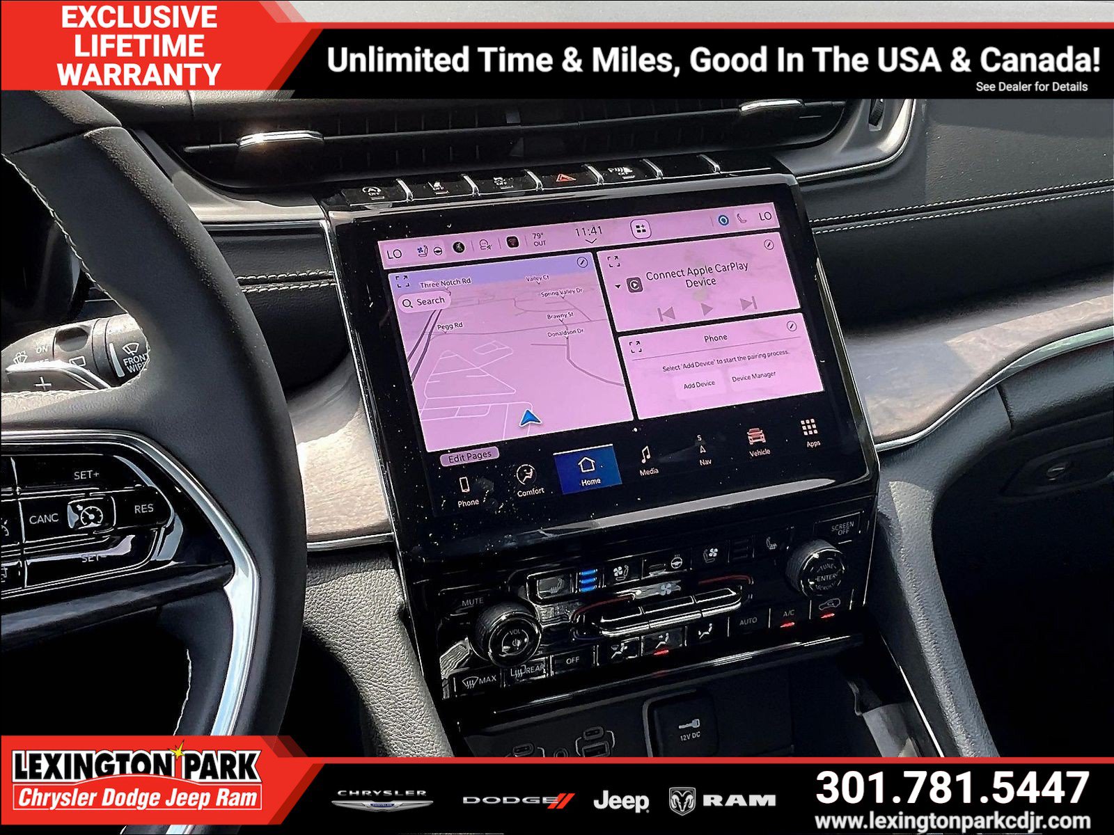 New 2025 Jeep Grand Cherokee L Overland w/ Luxury Tech Group IV AWD/4WD image 7