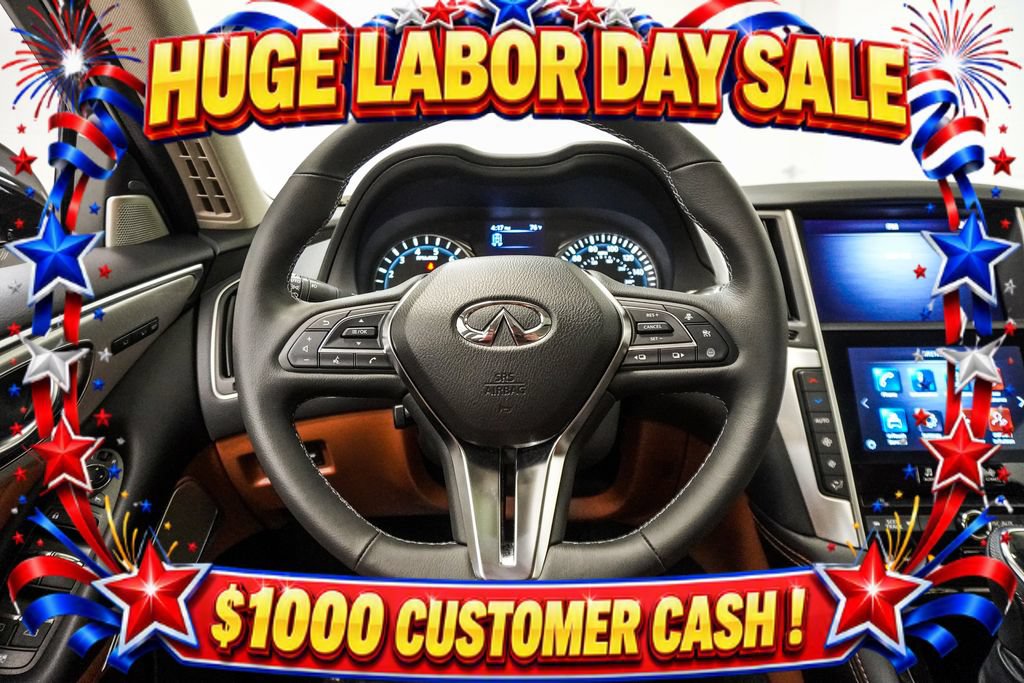Used 2023 INFINITI Q50 Luxe w/ Cargo Package RWD image 14