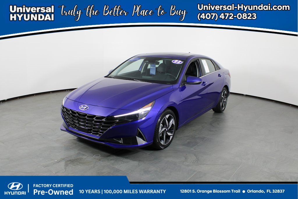 Certified 2023 Hyundai Elantra Limited