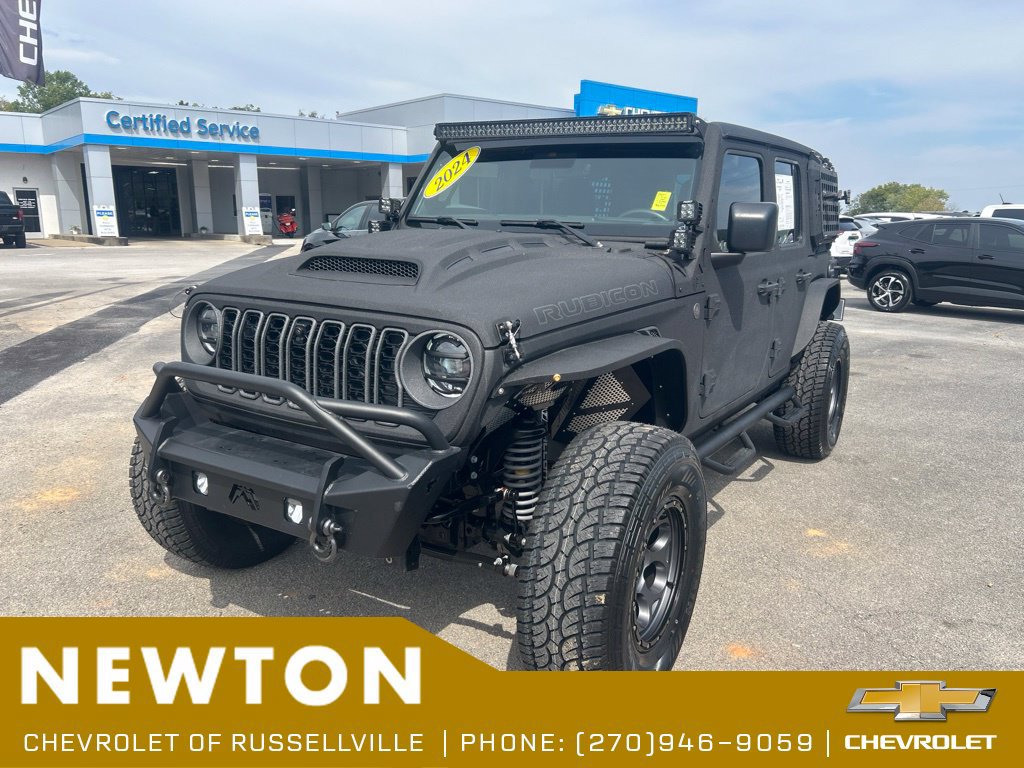 Used 2024 Jeep Wrangler Unlimited Rubicon w/ Technology Group AWD/4WD image 3