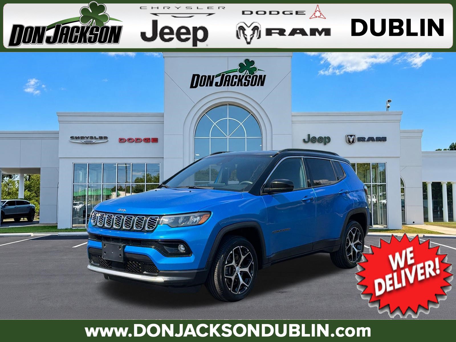 Used 2024 Jeep Compass Limited AWD/4WD image 1