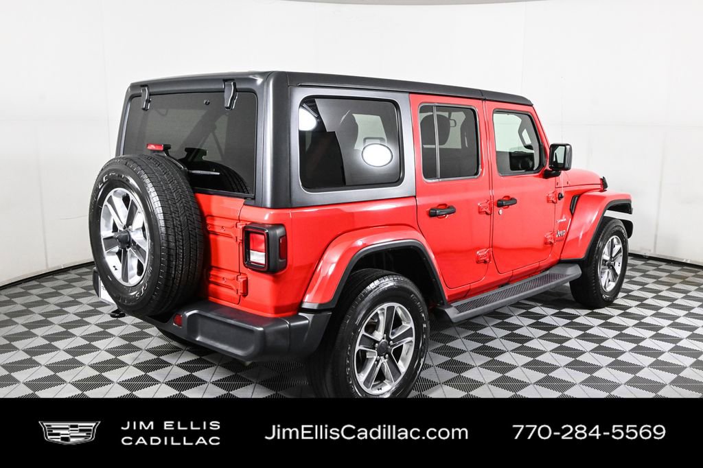 Used 2020 Jeep Wrangler Unlimited Sahara image 27