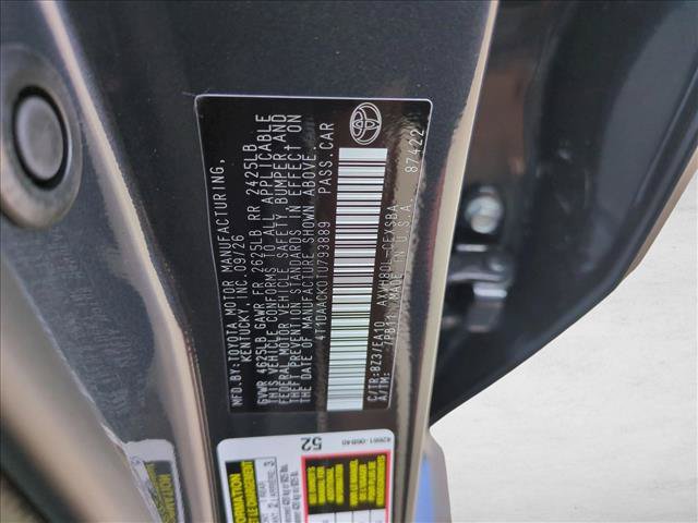 New 2026 Toyota Camry SE FWD image 17