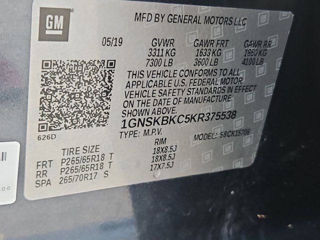 Used 2019 Chevrolet Tahoe LT AWD/4WD image 28