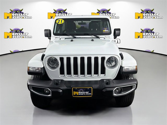 Used 2021 Jeep Wrangler Unlimited Sahara w/ Uconnect 4C Nav & Sound Group image 2