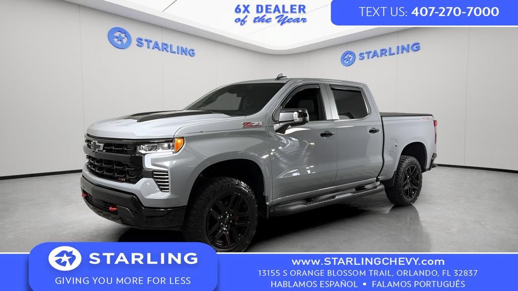 Used 2024 Chevrolet Silverado 1500 LT Trail Boss w/ LT Trail Boss Premium Package AWD/4WD image 1