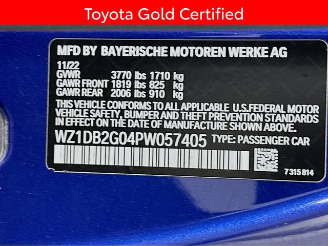 Certified 2023 Toyota Supra image 25