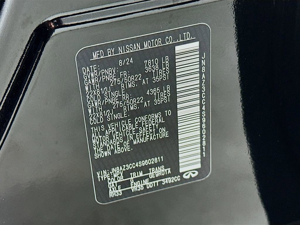 Used 2025 INFINITI QX80 Autograph image 36