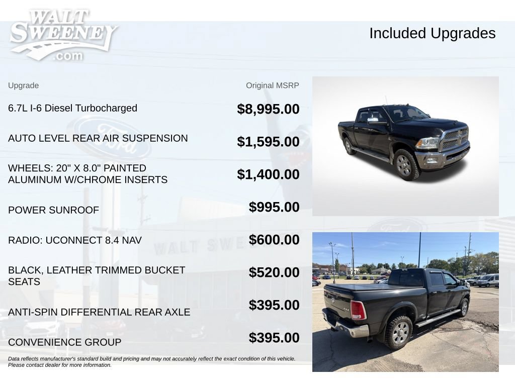 Used 2016 RAM 2500 Laramie w/ Convenience Group AWD/4WD image 7