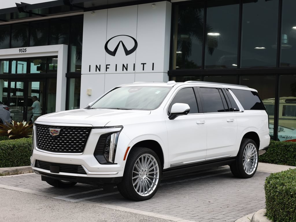 Used 2025 Cadillac Escalade ESV Premium Luxury w/ LPO, Floor Liner Package AWD/4WD image 1