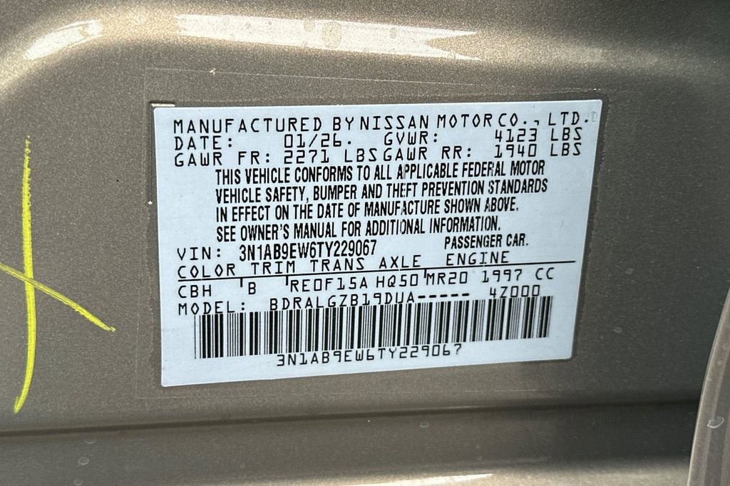 New 2026 Nissan Sentra SL w/ Floor Mat Package image 27