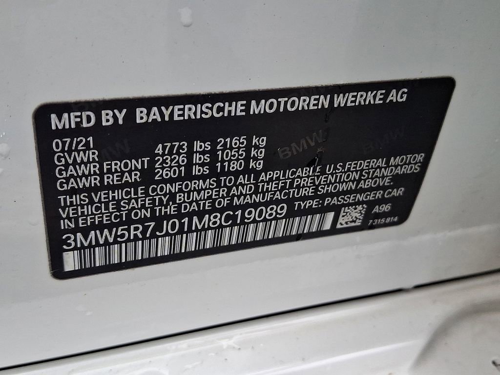 Used 2021 BMW 330i xDrive Sedan w/ Convenience Package image 29