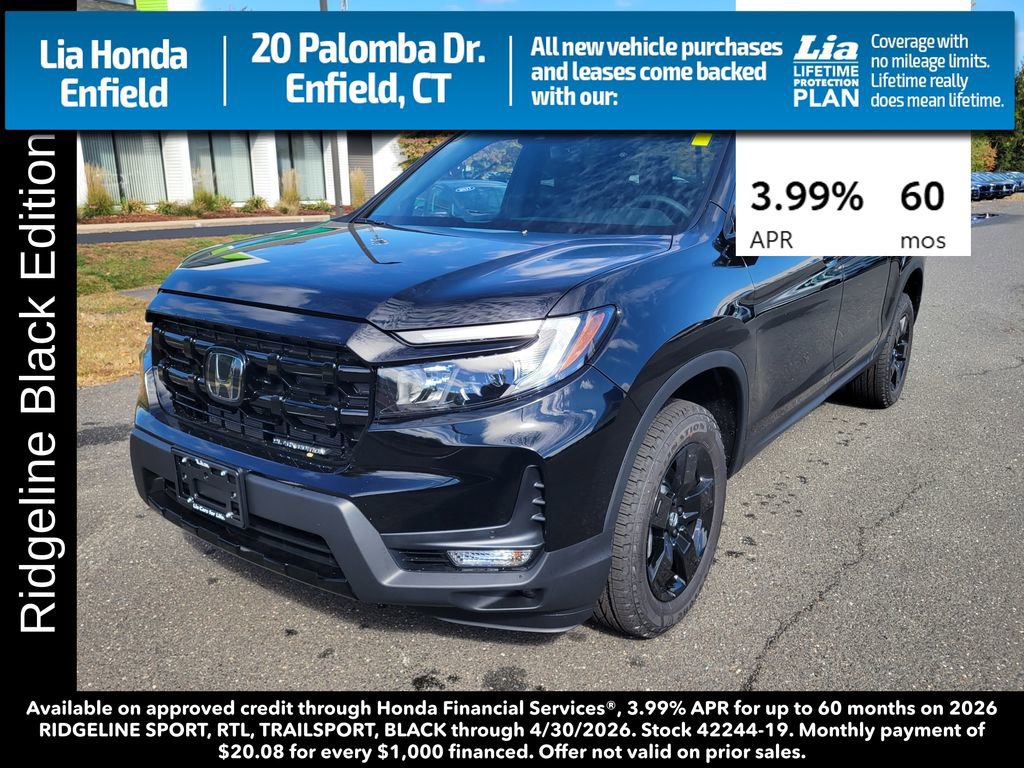 New 2026 Honda Ridgeline Black Edition image 9