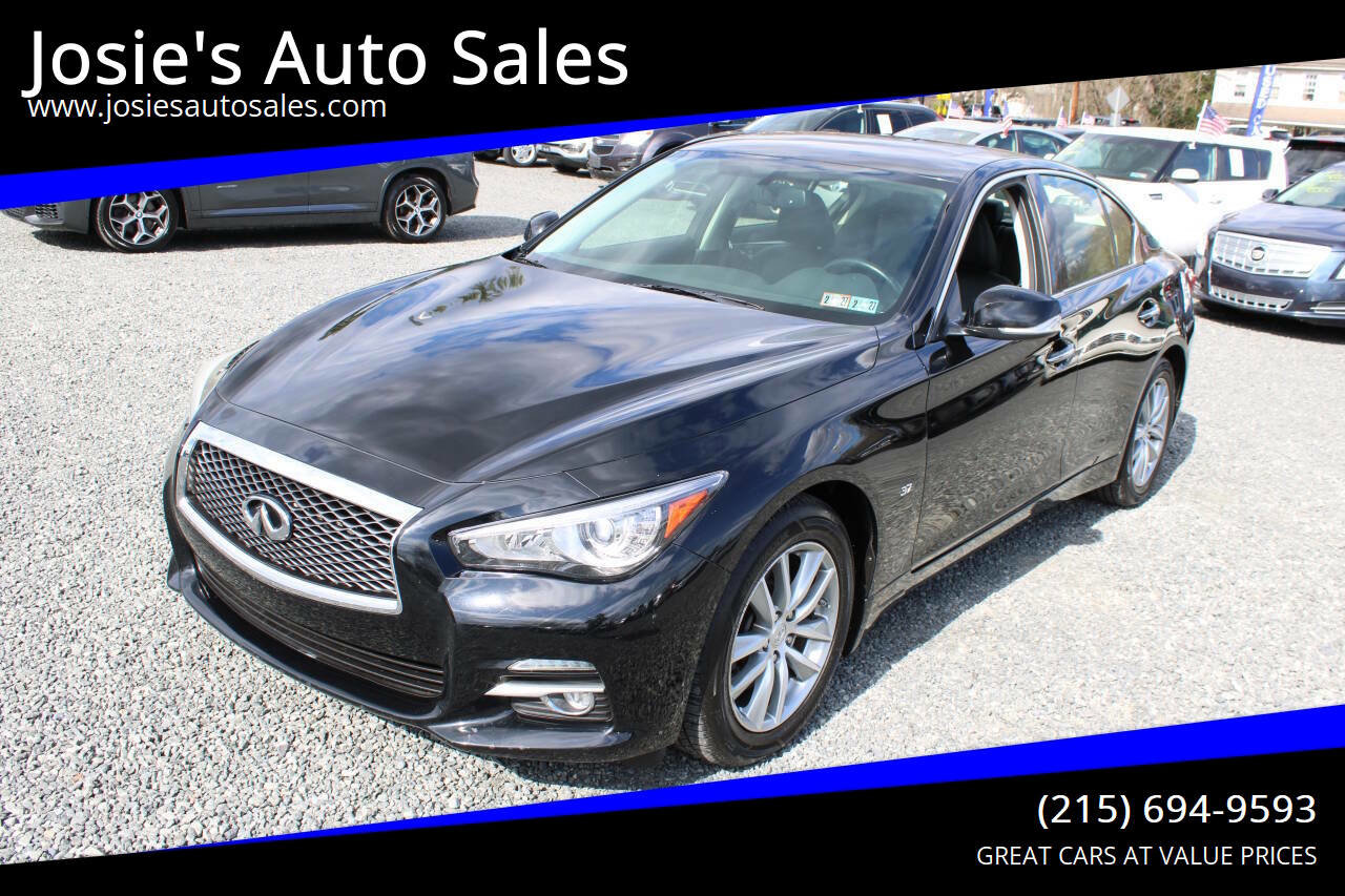 Used 2015 INFINITI Q50 Premium w/ Navigation Package AWD/4WD image 1
