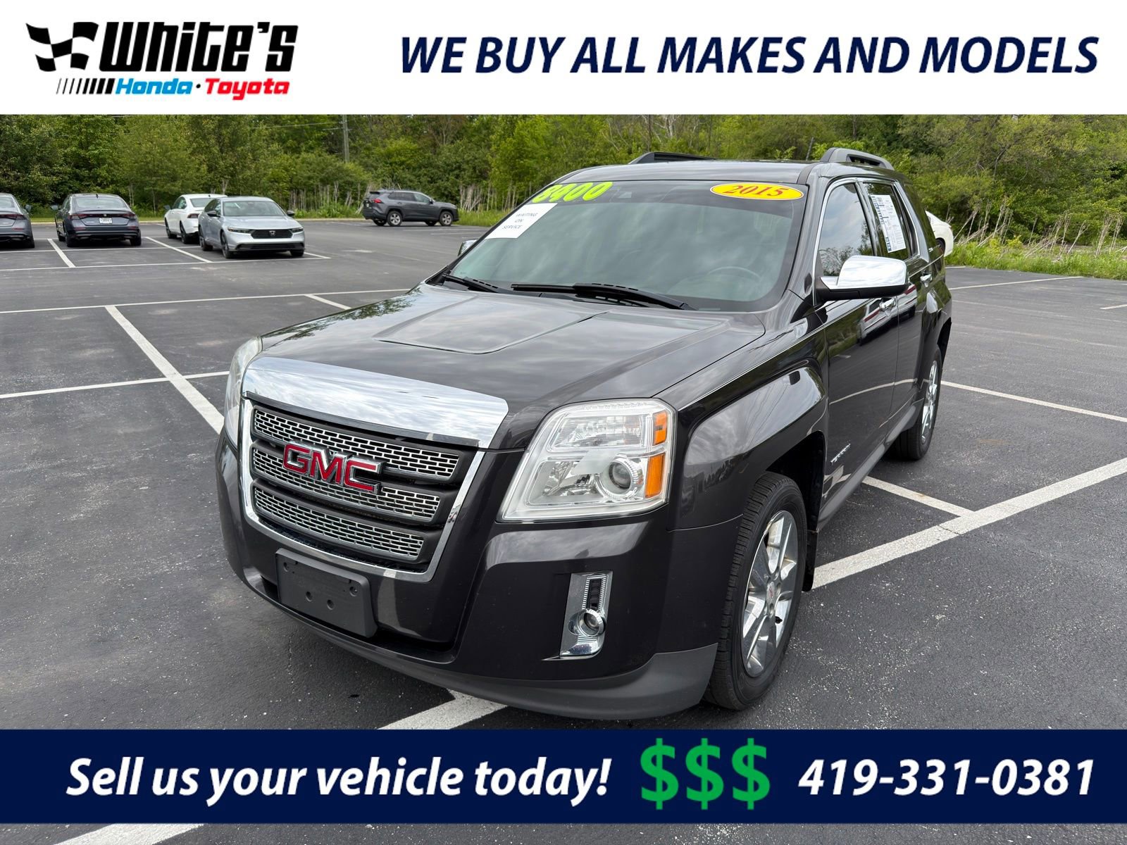Used 2015 GMC Terrain SLT w/ Chrome Appearance Package FWD image 1