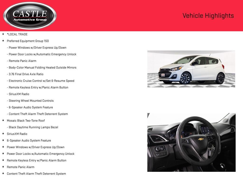 Used 2021 Chevrolet Spark LT w/ Spark Special Edition image 3